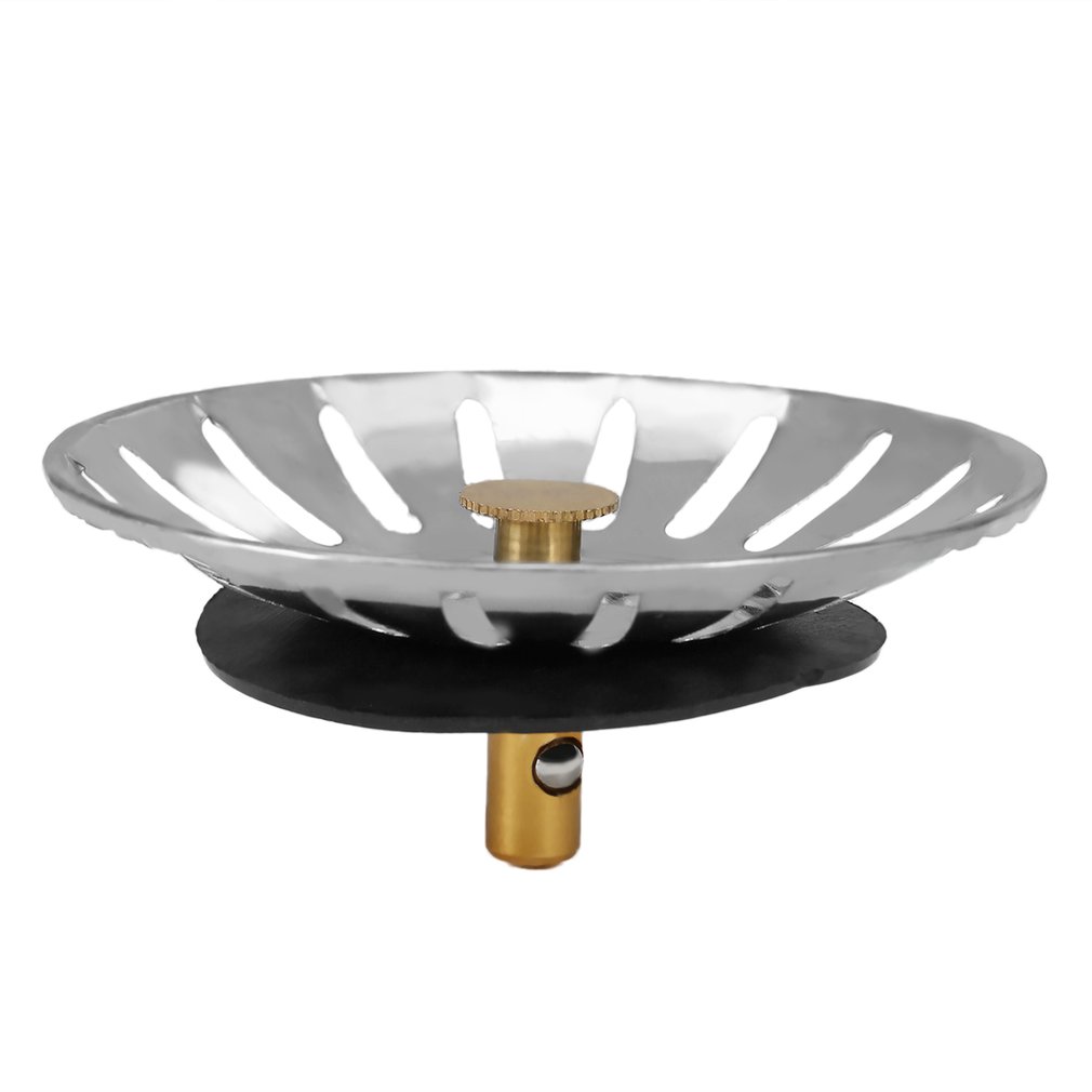 LESHP Kitchen Sinks Stoppers Stainless Steel Sink Lid Dishpan Drainer