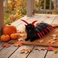 thumbnail image 5 of Kiddiway Halloween Cat Costume Centipede Outfit - Funny Bug-Inspired Pet Dress for Cats and Dogs, Great for Trick-or-Treat, Parties, and Unique Halloween Cat Costumes,Gold, 5 of 7