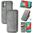 thumbnail image 1 of Case for Samsung Galaxy A32 5G Flip Cover Wallet Flip Cover Magnetic Protective - Grey, 1 of 5