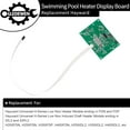 thumbnail image 2 of Display Board IDXL2DB1930, Compatible with Hayward Universal H-Series Low Nox Induced Draft Heater Models, Ending in FDN & FDP & IDL2 & IDPL2, H350FDP, H250IDL2, Swimming Pool Heater Replacement Part, 2 of 7