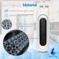thumbnail image 6 of WATEN H2O EDR1RXD1 Water Filter 1 Replacement, Compatible with W10295370A, WHR1RXD1, EDRIRXD1B, 9081 9930 46-9081 46-9930, 3 Pack, 6 of 7