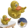 thumbnail image 1 of Escultura Pato Pequeño Y Patos Bonitos Juguete Resina para Escritorio Oficina en Casa, 1 of 9