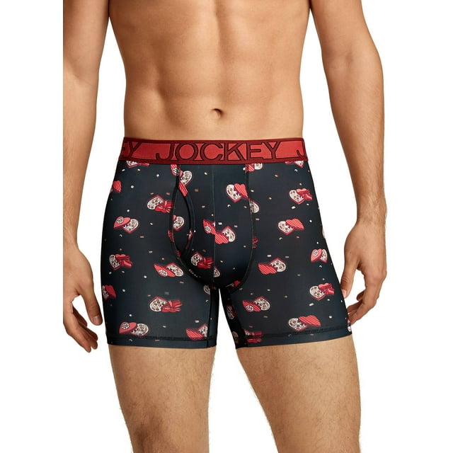 Jockey Caleçon Boxeur Actif en Microfibre 5 Po