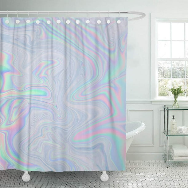 KSADK Holographic Abstract in Fluid Color for Your Modern Trends 80S
