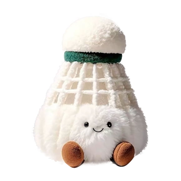 Cute Badminton Hanging Toy Decorative Stuffed Animal Doll For Kids Indoor Outdoor Soft Ornament