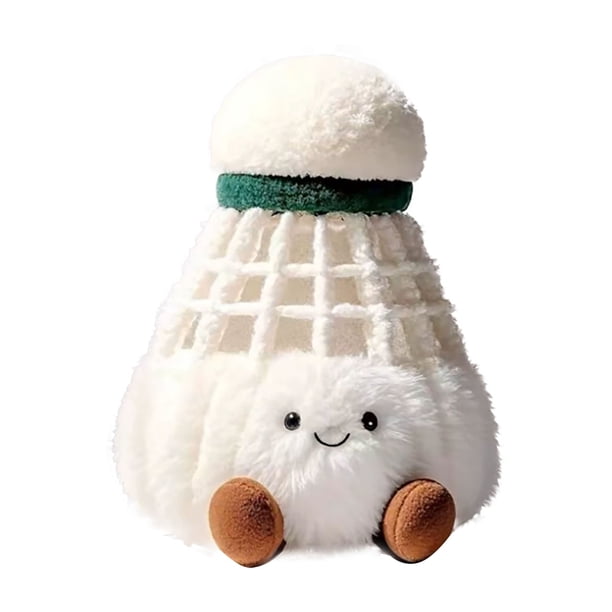 Adorno colgante de bádminton de peluche, muñeco decorativo de peluche para niños, para interior y exterior