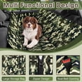 thumbnail image 3 of Funda Impermeable para Asiento de Auto para Perro NECKORY para Asiento Trasero en Camuflaje S, 3 of 7