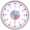 Pastel Face, variant on OWLCONIC Telling Time Teaching Clock for Kids, 10 in, Quartz, Modern