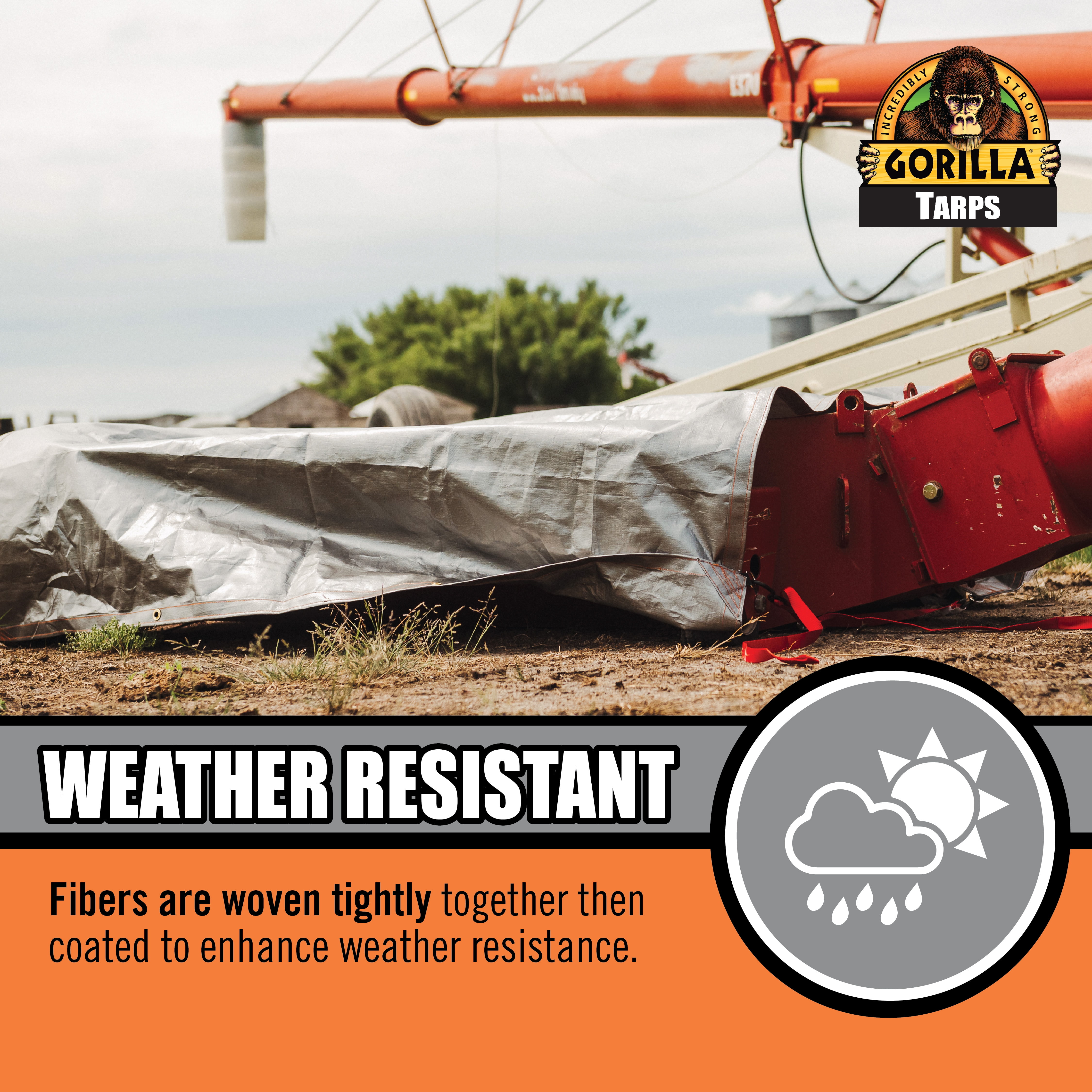 Gorilla Brand 6' X 8' Max Tough Tarp