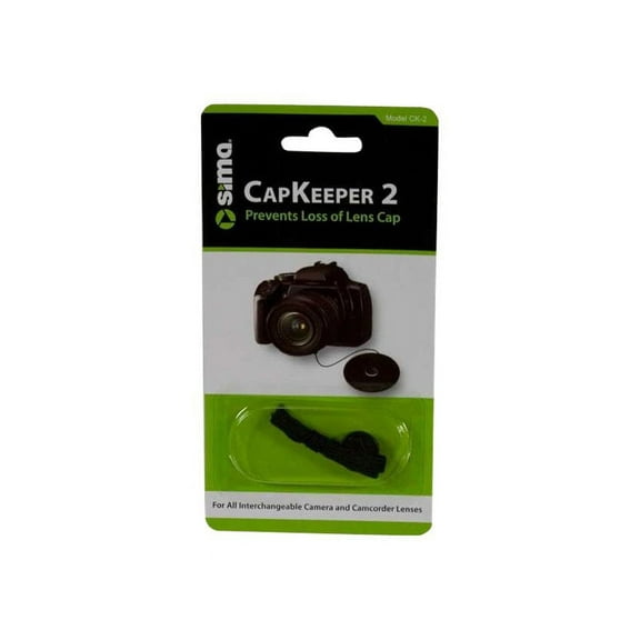 Sima CapKeeper 2 CK-2 - Lens cap - black