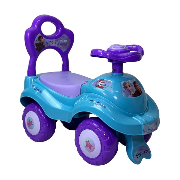 Correpasillos The Baby Shop - con respaldo y claxon Azul -