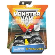 Monster Jam, Official El Toro Loco Monster Truck, Die-Cast Vehicle, Over Cast Series, 1:64 Scale
