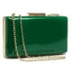 thumbnail image 1 of Bolsos de noche, bolsos de mano Dasein, mujer, charol, verde, 1 of 6