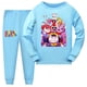 thumbnail image 3 of Ropa de dormir de dibujos animados para niños y niñas, Conjunto de pijama de manga larga, con estampado de Circo Digital, 3 of 6