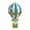 Lake blue, variant on Creative Small Hot Air Balloon Model Aged Household Highlight Gift Item