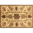 thumbnail image 1 of Ahgly Company Indoor Rectangle Oriental Brown Modern Area Rugs, 5' x 8', 1 of 4
