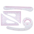thumbnail image 4 of Octpeak Règle de Fermentation Courbe, Règle de Grading, 4 Pcs Règle Courbe Plastique Outil de Fermentation Multi-Fonction pour Vêtements, 4 of 8