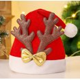 thumbnail image 2 of Vikakiooze 2022 Home Decor Clearance Unisex Christmas Decoration Outdoor Antler Plush Cute Christmas Hat, 2 of 7
