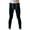 Black, variant on Winter Long Johns - U Convex Bulge Pouch Thin High Elasticity Bottoming Pants Neatly Stitched Solid Color Leggings