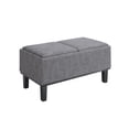 thumbnail image 3 of HomeStock Rococo Radiance Storage Ottoman, 3 of 5