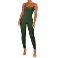 thumbnail image 1 of PEASKJP Firm Control Shapewear for Women Deep V Neck Sleeveless V Backless Going Out Tank Bodysuits Tops, AG S, 1 of 5