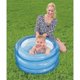 thumbnail image 3 of Round paddling pool 3 rolls with inflatable bottom 70 x 30 cm, Kids Pool, Baby Pool, 3 of 5