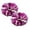 Hot Pink*2, variant on 1 Pcs Metallic Cheerleading Pom Pom, Cheerleader Pompoms Cheer Poms, Cheering Squad Pompoms for School Sports Games Dance Party