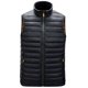 thumbnail image 4 of Chaleco de algodón informal de otoño e invierno para hombre, chaqueta acolchada de algodón sin mangas con cuello vertical de gran tamaño, ropa simple europea y americana para hombre, 4 of 5