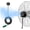 Black, variant on Fan Misters for Cooling Outdoor, Magnetic Misting Cooling System, Triple Nozzle Design, 16.4FT Misting Line, Outside Fans Misting Kit for Cool Patio, Backyard, Pool (Fans Not Included)