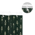 thumbnail image 5 of Yayeee Shower Curtain with Hooks 72"x72" Waterproof Fabric Bathroom Hanging Decor, Dark Green Plants, 5 of 5