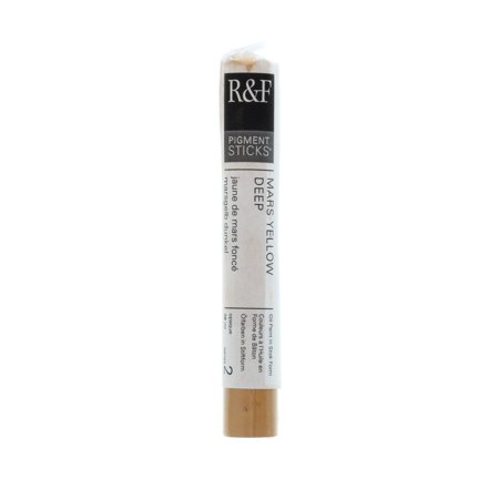 UPC: 0836943005211 | R&F Handmade Paints Pigment Stick  38ml  Mars Yellow Deep