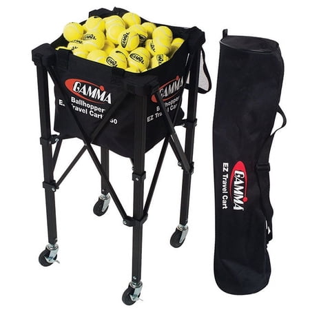 GAMMA Tennis EZ Travel Cart 150 Ball Hopper