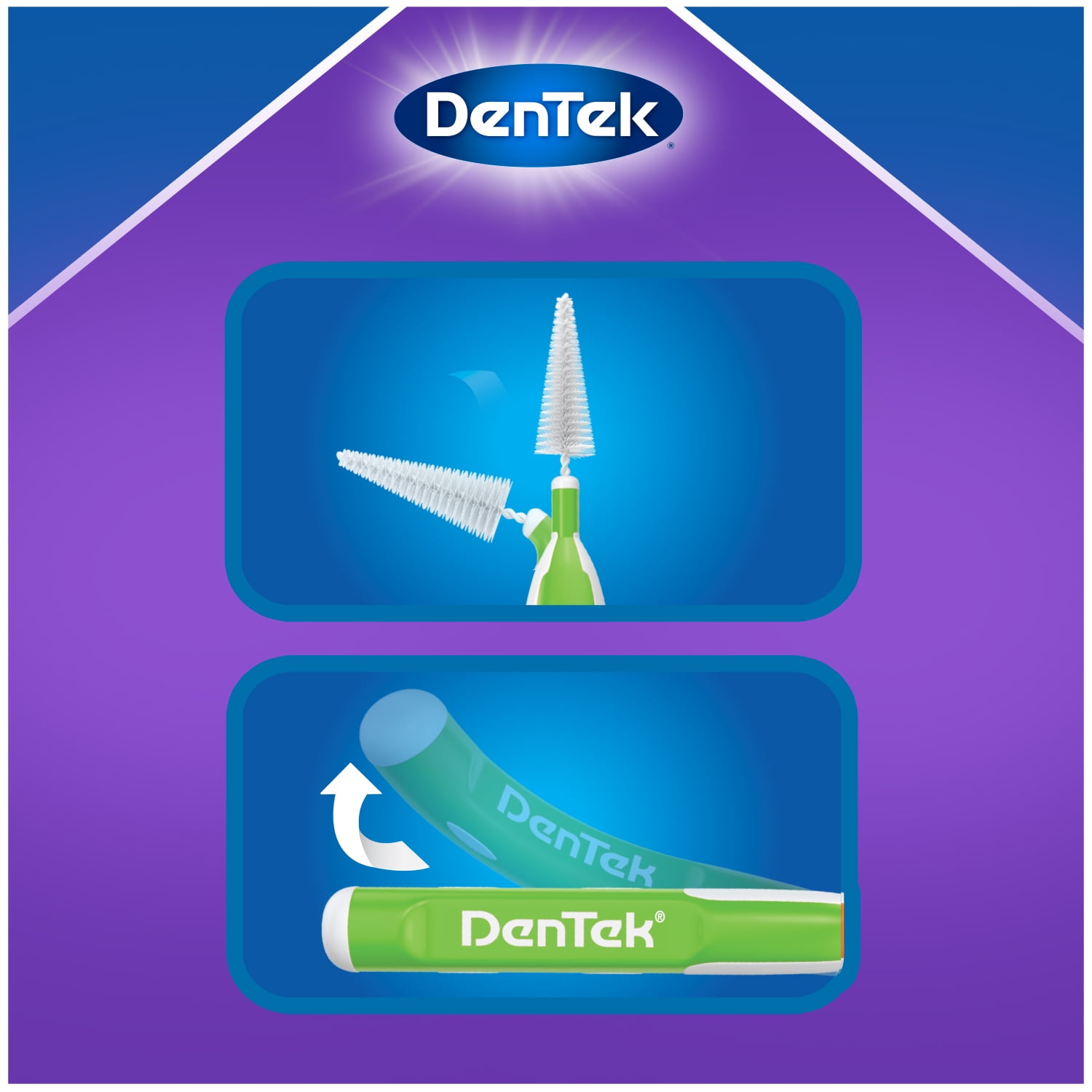 DenTek Triple Clean - Plettri Per Filo Interdentale, 3 Pezzi - Foto 10