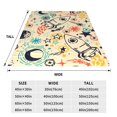 thumbnail image 5 of Bingfone Rockets Print Flannel Fleece Blanket Throw Blanket For Bed,Sofa,Couch,Travel,Camping(50"X40"), 5 of 9