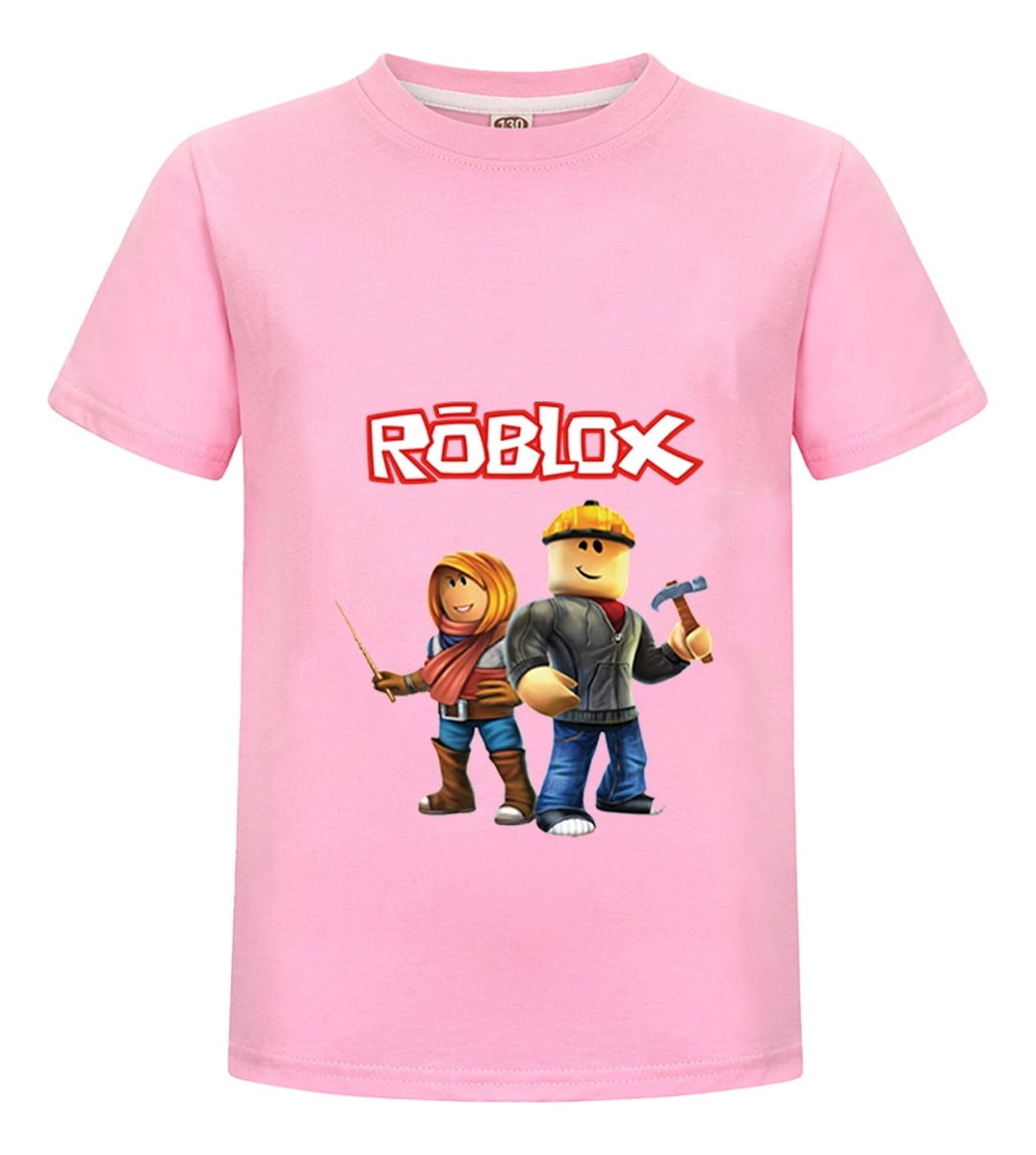 Ropa Infantil Roblox para Niño Gamer, Playera de Verano con Diseño