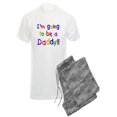 thumbnail image 1 of CafePress - I'm Going To Be A Daddy - Men's Light Pajamas, 1 of 1