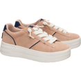 thumbnail image 2 of HEYDUDE Women Karina DBL Duo Suede , Taupe/Multi, 6, 2 of 6