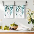 thumbnail image 3 of Teal Eucalyptus Kitchen Towels Set of 4, Watercolor Spring Weeping Botanical Absorbent Dish Towels for Kitchen, Microfiber Hand Towel, Quick Drying Tea Towel for Cleaning Decorative Dishcloths, 3 of 7