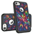 thumbnail image 3 of iPhone 7 Case, iPhone 7 Case Cute Case, Tekcoo [Tmajor] Retro Pattern Lovely [Color Petal] Shock Absorbing Rubber Plastic Defender Bumper Rugged Hard Sturdy Cover Cases For iPhone 7 (4.7 inch), 3 of 4