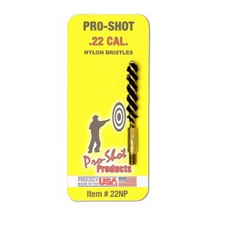 PRO-SHOT NYLON PISTOL BRUSH .22 CAL (Best 22 Cal Handgun)