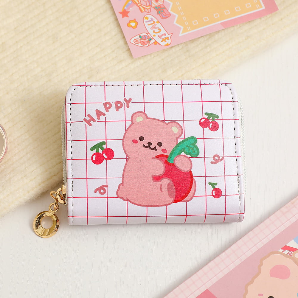 New Cute Children's Silicone Pencil Case Girls Cactus Carrot Coin Purse Key  Wallet for Female Daily Clutch Purse Headset Bags