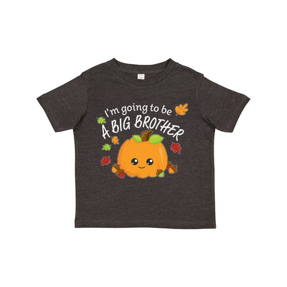 Inktastic I'm Going to Be a Big Brother Cute Halloween Pumpkin Boys Toddler T-Shirt