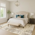 thumbnail image 6 of Addison Rugs Chantille Indoor/Outdoor Contemporary Abstract Ivory Machine Washable Rectangle Rug, 9' x 12', 6 of 8