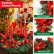 thumbnail image 1 of Xihbxyly Venta de Liquidación Simulación de Corona de Candelabro de Navidad, Corona de Ratán, Candelabro, Decoración de Adviento con Piñas, 1 of 2