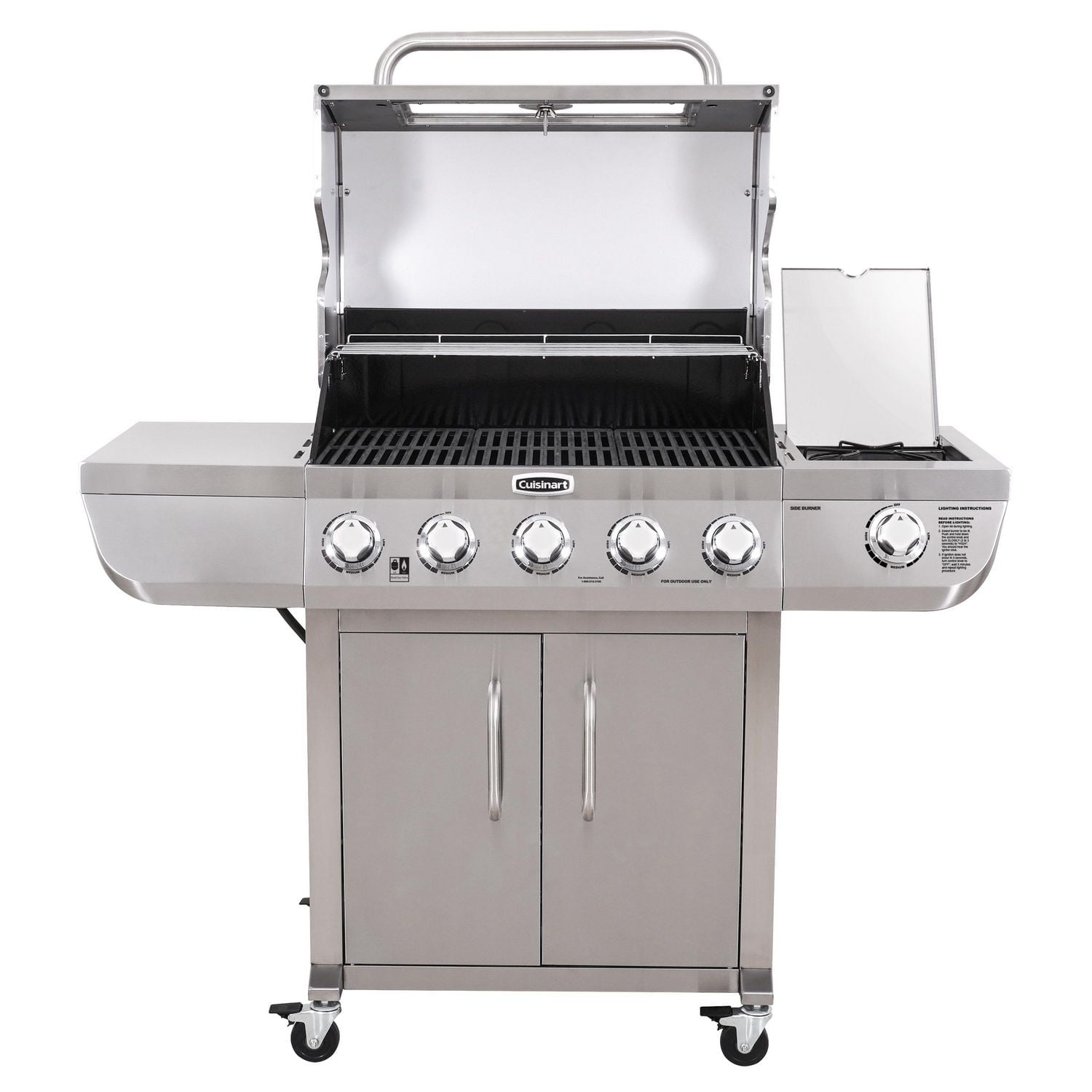 Cuisinart Five Burner Dual Fuel Gas Grill