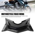 thumbnail image 3 of Front Motorcycle Front Fairing Spoiler Winglet Carbon Fiber Style Rain Proof Replacement for NMAX155 2025, 3 of 7