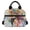 Colorful Deer Art, variant on HUIACONG Space Pattern Design Lunch Cooler Bag for Students, Aluminum Firm Zipper Insulated Lunch Box for Travel Outdoor