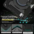 thumbnail image 2 of Allytechgroup for iPad Pro 11 inch M4 Case 2024 with Pencil Holder, 360° Rotating Handle Stand Cover Heavy Duty Military Grade Protection Rugged Shockproof Kickstand Case for Kids Girls, Black, 2 of 6