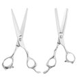thumbnail image 2 of Professional Hair Hairdressing Tool Salon Hair Cutting Thinning Scissors Shears Stainless Steel 7 Inch, 2 of 9