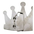 thumbnail image 2 of Royal Crown Belt Buckle Bling Bride Silver Metal Princess Fashion Rock Rebel, 2 of 2